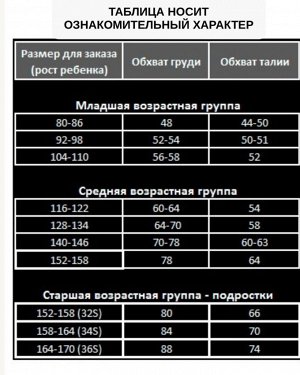Размерная сетка