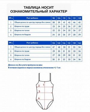 Размерная сетка