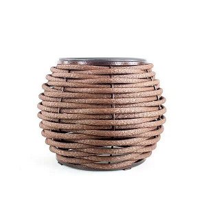 Вазон бочонок DeckWOOD (коричневый), 20 л