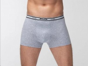 Трусы боксеры отк.резинка муж Omsa OmB 1234 grigio melange 95%х/б.,5%эласт. р.50 (XL) 1 шт / 10шт /