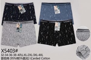 DVL Трусы шорты отк.резинка муж GT Графика микс 95% х/б.,5% спанд. (2XL) 1 шт / шт / 49126-44/2XL /
