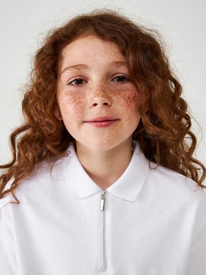 Блузка детская для девочек Valeria белый