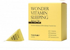 Trimay Ночная маска для сияния кожи с комплексом витаминов и ниацинамидом Wonder Vitamin Sleeping Pack