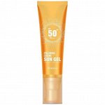 Освежающий солнцезащитный крем Deoproce Hyaluronic Cooling Sun Gel SPF50+ PA+++  50 мл