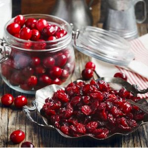 Клюква вяленая 1.0 кг. Россия