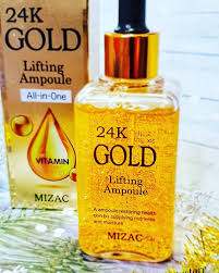 Mizac 24K Gold Lifting Ampoule Сыворотка для лица с 24-каратным золотом 100 мл