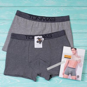Трусы-боксеры TONMAS 9106, 2 шт. в упаковке
