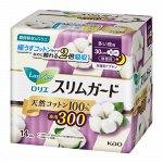Laurier Ultra Comfort Super Night 30 см Ночные тонкие гигиенические прокладки 14 шт, Япония