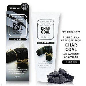 Jigott Charcoal Pure Clean Peel Off Pack Маска-пленка очищающая с древесным углем, 180 мл