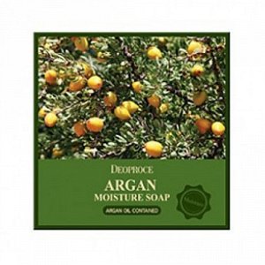Увлажняющее мыло с маслом арганы DEOPROCE Argan Moisture Soap, 100g