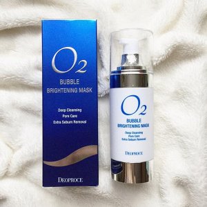 Deoproce O2 Bubble Brightening Mask Кислородная маска для яркости кожи 100ml