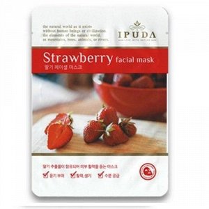 EYENLIP Маска-салфетка с клубникой   IPUDA Facial Mask Strawberry