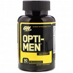 Optimum Nutrition, Opti-Men, нутриентная система питательных добавок, 90 таблеток