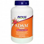Now Foods, Adam, лучшие мультивитамины для мужчин, 120 таблеток
