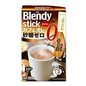 AGF БЛЕНДИ СТИК, Кофе растворимый без сахара, 2 в 1 (8,9 гр х 8)