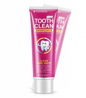 Отбеливающая зубная паста Rorec Tooth Clean со вкусом клюквы