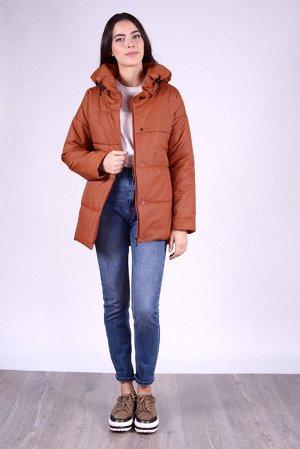 Куртка женская - Арт: 93554 кирпичный