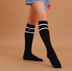 Гольфы  детские "2 полоски и сердце"