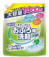 Пенящееся чистящее средство для ванной с антибактериальным эффектом (с цветочно-травяным ароматом) 1400 мл.