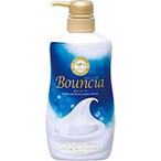Жидкое увлажняющее мыло для тела c цветочным ароматом Cow Brand Bouncia диспенсер 550 мл.
