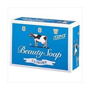Молочное освежающее туалетное мыло с прохладным ароматом жасмина «Beauty Soap» синяя упаковка 135 гр