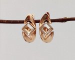 Серьги с кристаллами Swarovski