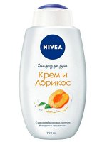 Нивея Гель для душа Молоко и Абрикос 750 мл