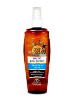 Масло для загара Малибу SPF 20 Водостойкое,