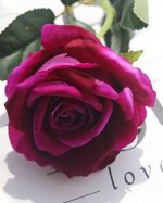 Искусственная роза цвет: ФИОЛЕТОВЫЙ