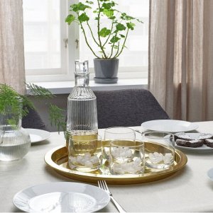 STORSINT, Бокал для виски, прозрачное стекло, 390 мл, 4 шт