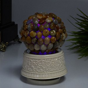 Светильник с камнем Коралл 95*95*140мм.