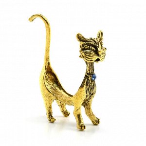 Кошка модница из силумина 36*16*45мм