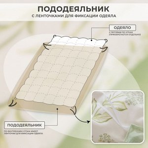 Комплект постельного белья Делюкс Сатин 100% хлопок L624