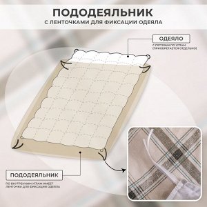 Комплект постельного белья Делюкс Сатин 100% хлопок L623