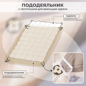 Комплект постельного белья Делюкс Сатин 100% хлопок L614