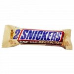Шоколадный батончик с арахисом и овсянными хлопьями Snickers Сникерс из Китая 40 гр