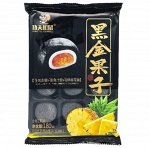 Моти десерт из черного риса со вкусом ананаса&quot;Kung Fu Sguirrel&quot;180 гр. Китай