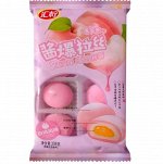 Рисовое пирожное моти со вкусом персика ,без сахара 208 гр. Китай