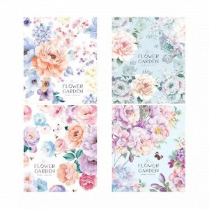 Тетрадь 80л., А5, клетка ArtSpace "Цветы. Flower garden"