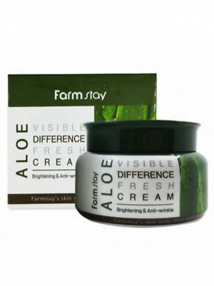 FarmStay Visible Difference Aloe Fresh Cream Крем для лица "Алоэ", 100мл