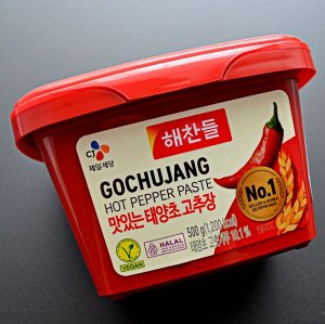 Паста перцовая острая Кочудян 500 г, (GOCHUJANG HOT PEPPER PASTE) CJ CheilJedang Ю.Корея