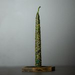 Свеча &quot;Притяжение денег&quot; с тигровым глазом