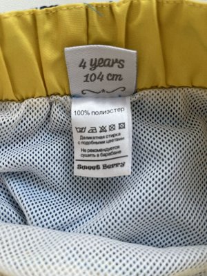 Пляжные шорты Sweet Berry р.98-104