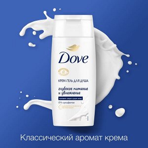 NEW ! Крем-гель для душа ГЛУБОКОЕ ПИТАНИЕ И УВЛАЖНЕНИЕ бессульфатный на основе ухаживающей формулы 100 мл
