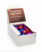 Кедровый грильяж  шоу-бокс Siberian Collection в натуральном шоколаде (72%), 600 гр