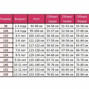 Размерная сетка