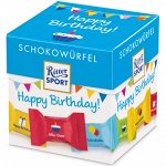 Подарочный набор шоколадных конфет с начинкой ассорти Ritter Sport Happy Birthday