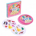 Карточная игра на скорость и реакцию &quot;Дуббль&quot;, 20 карты, 5+, Принцессы