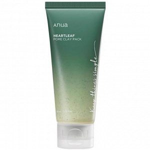 ANUA Глиняная маска для очищения пор с хауттюйнией HEARTLEAF PORE CLAY PACK 100 мл.