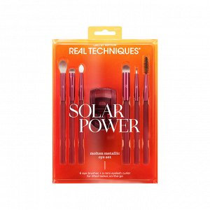 Набор для макияжа глаз и бровей Real Techniques Solar Power Molten Metallic Eye Set